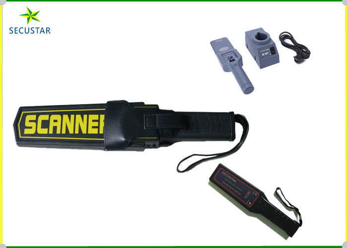 公共の場で使用される最も安いベルトおよび充電器の付属の手持ち型の保証金属探知器 サプライヤー