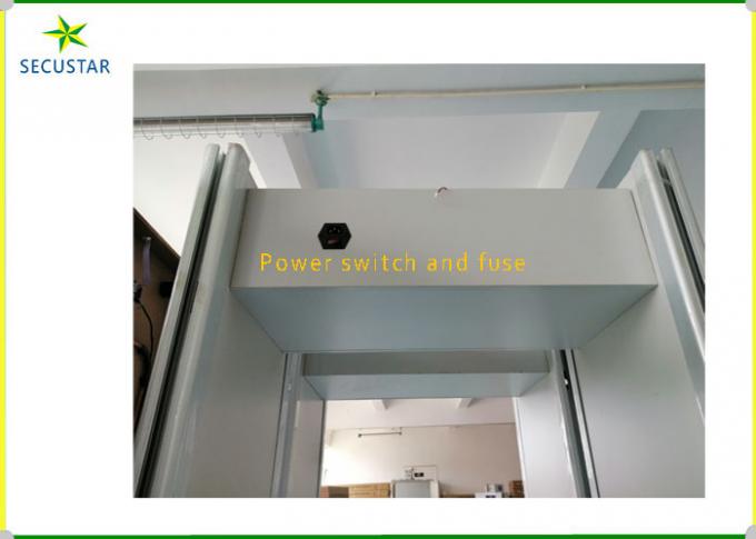 ボディ走査器防水IP55を点検する15w戸枠の金属探知器のホテルの保証 1
